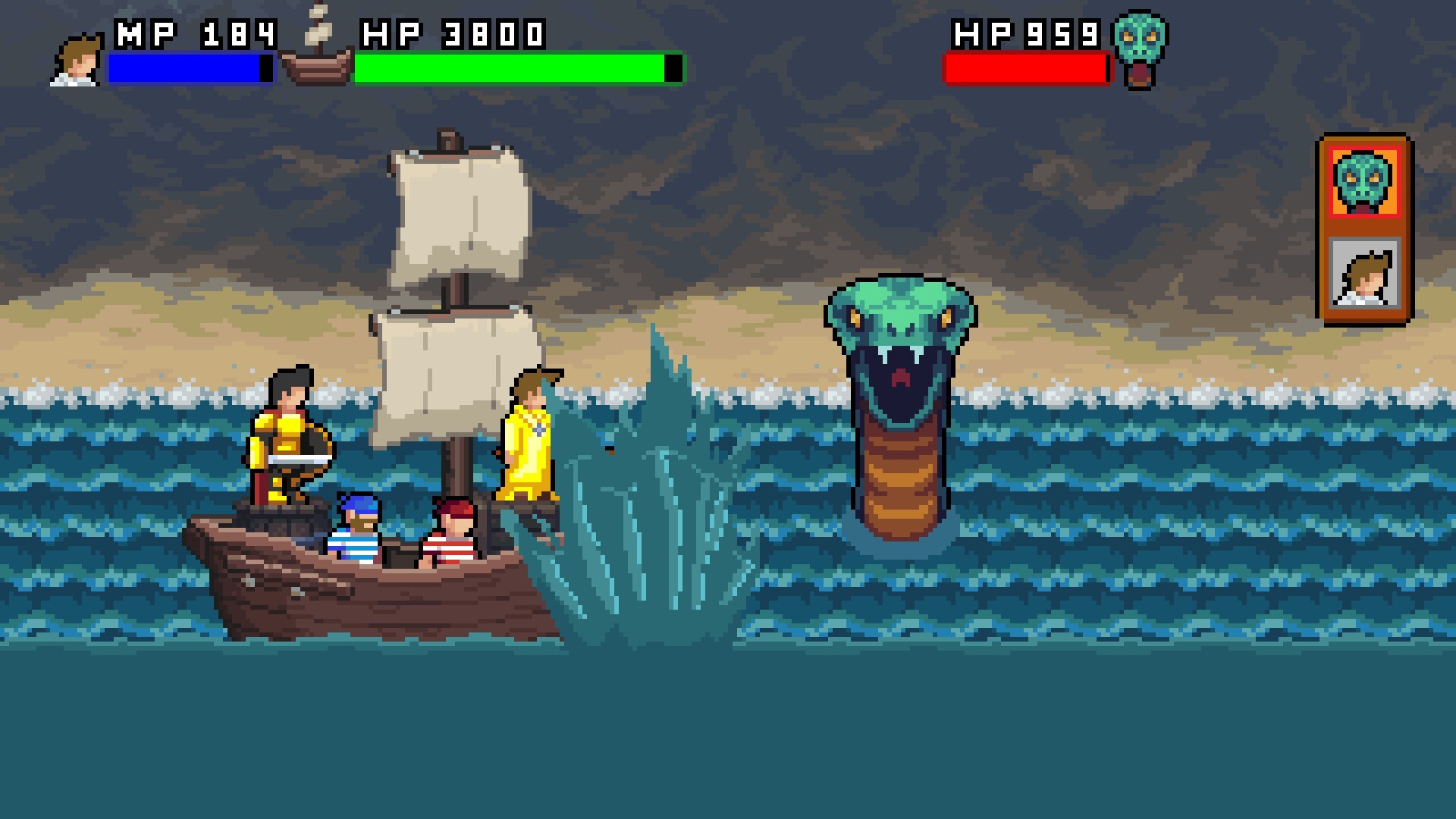 Un JRPG que no le tiene miedo a romper la cuarta pared.