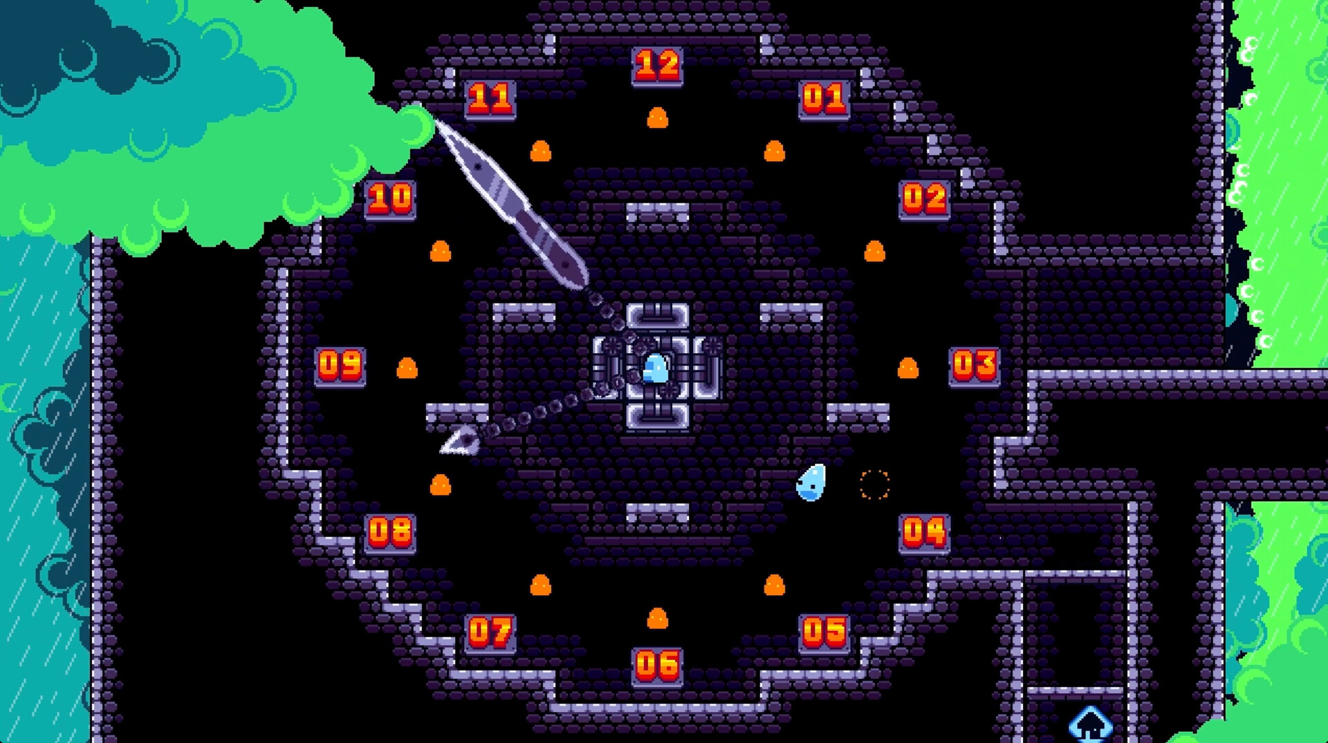 El diseño de niveles premia a quien se anima al speedrun.