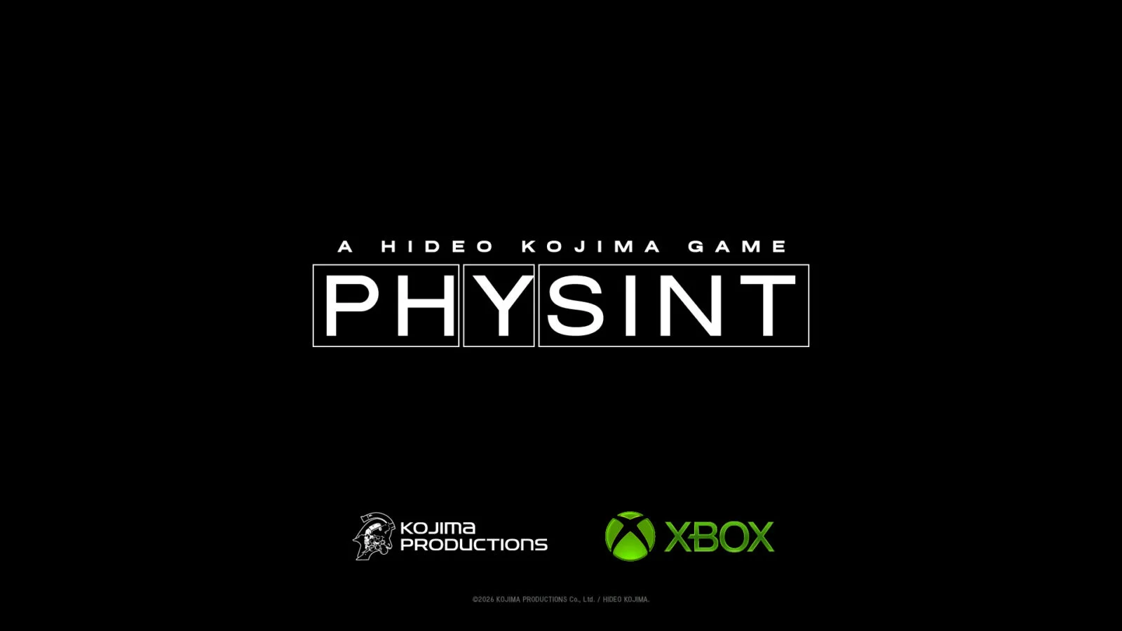Hideo Kojima confirma que PHYSINT pasará de PlayStation a Xbox