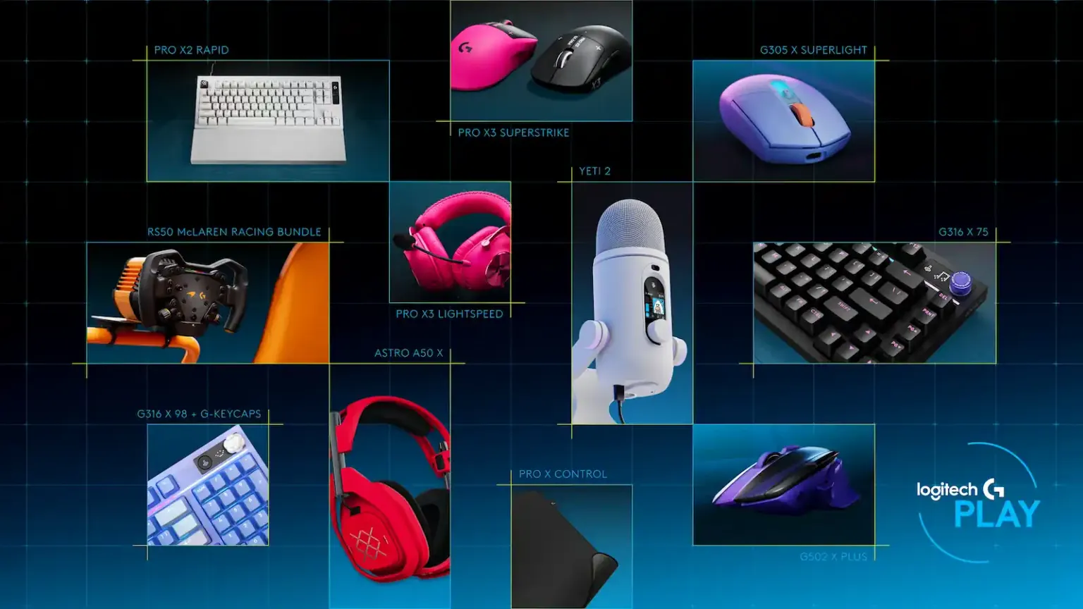 Logitech G presenta 15 nuevos periféricos en su evento G Play 2026